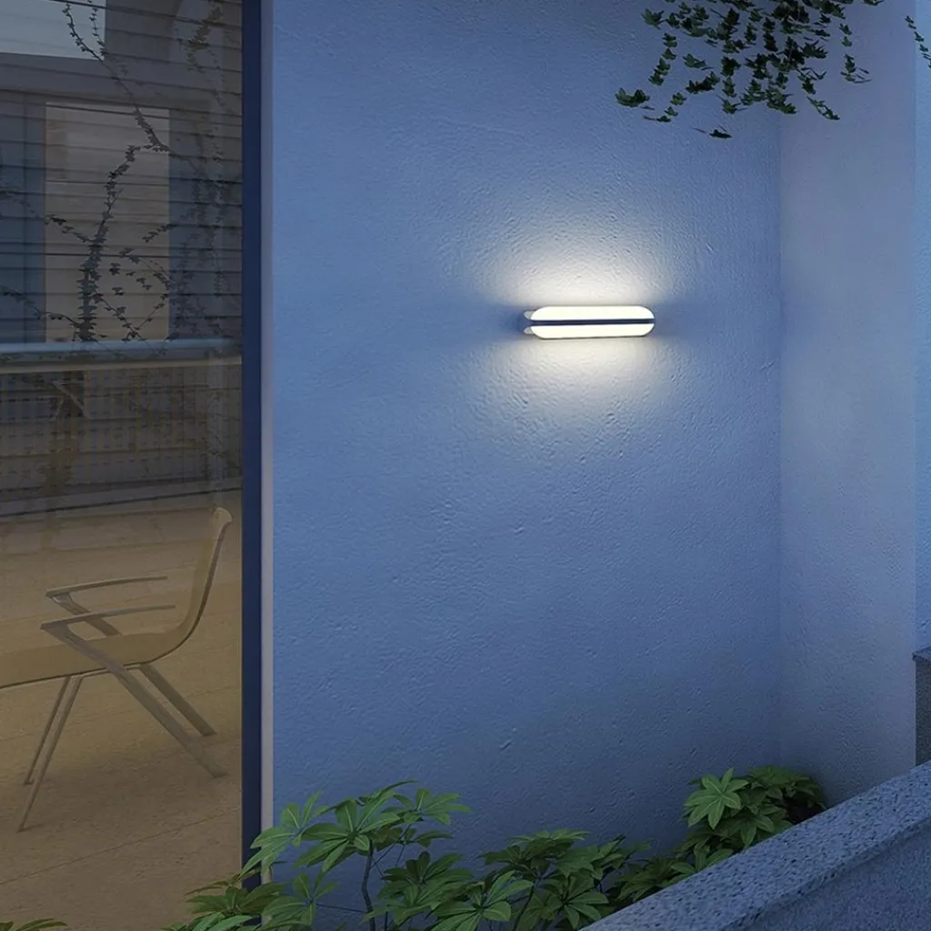 Straluma Aluminium buitenlamp zwart inclusief LED> Wandlampen|Buitenlampen