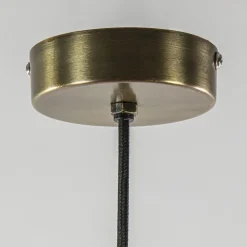 Straluma Antiek bronzen hanglamp Finou Light and Living></noscript> Eettafellampen|Light and Living