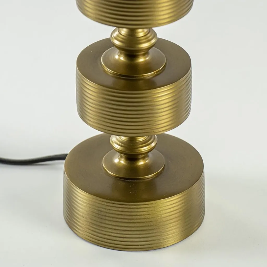 Straluma Antiek bronzen lampvoet Gody Light and Living> Tafellampen|Lampenvoeten