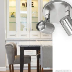 Straluma Badkamerlamp Rain 2 lichts nikkel IP44><noscript><img width=