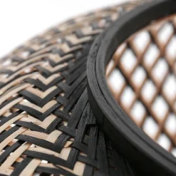 Straluma Bamboe kap rond 60x25 cm exclusief booglamp><noscript><img width=