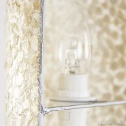 Straluma Beach wandlamp goud capiz schelpen></noscript> Schelpenlampen|Woonkamerlampen