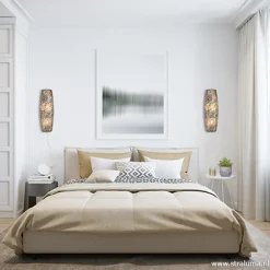 Straluma Beach wandlamp goud capiz schelpen></noscript> Schelpenlampen|Woonkamerlampen