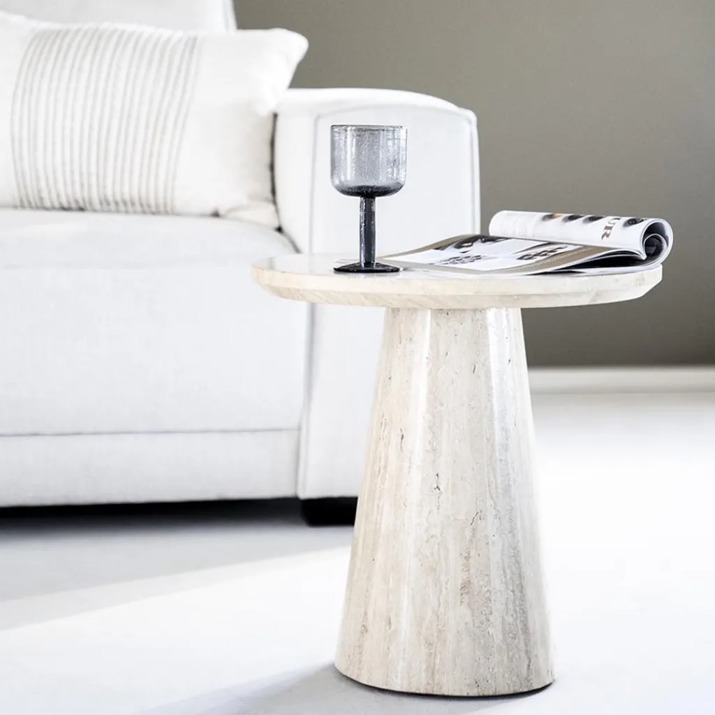 Straluma Bijzetafel Aime Ø45 cm> Bijzettafels