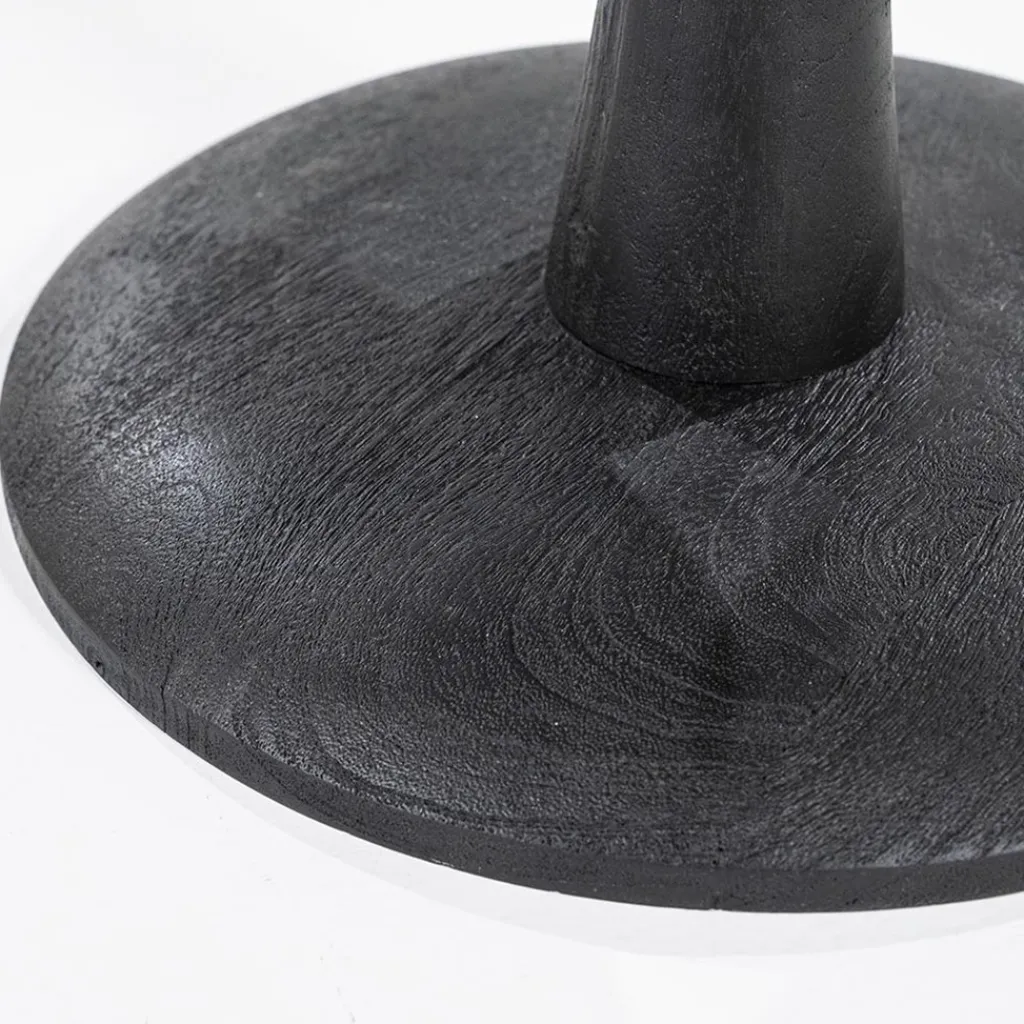 Straluma Bijzettafel Boogie S zwart Ø55 cm> Bijzettafels|Salontafels
