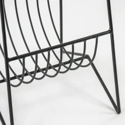 Straluma Bijzettafel mango hout met tijdschriftenrek></noscript> Bijzettafels