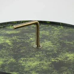 Straluma Bijzettafel Saphire groen met brons 39 cm></noscript> Bijzettafels
