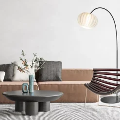 Straluma Booglamp Arena zwart/kap wit><noscript><img width=