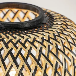 Straluma Botanische tafellamp bamboe met zwart></noscript> Botanische Verlichting|Woonkamerlampen