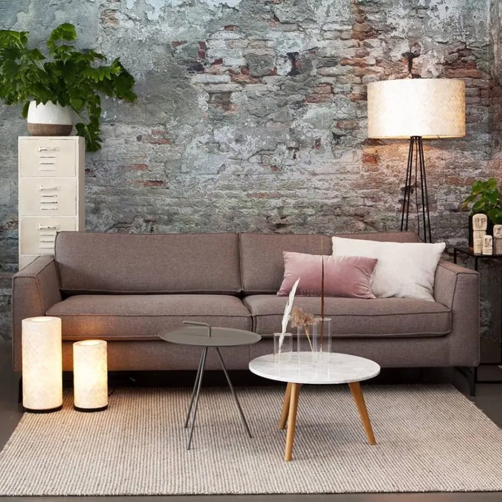 Straluma Botanische tafellamp cilinder met capiz schelpen wit> Tafellampen|Schelpenlampen