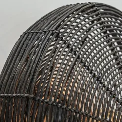 Straluma Botanische wandlamp Mataka donker bruin rotan L&L></noscript> Light and Living|Woonkamerlampen