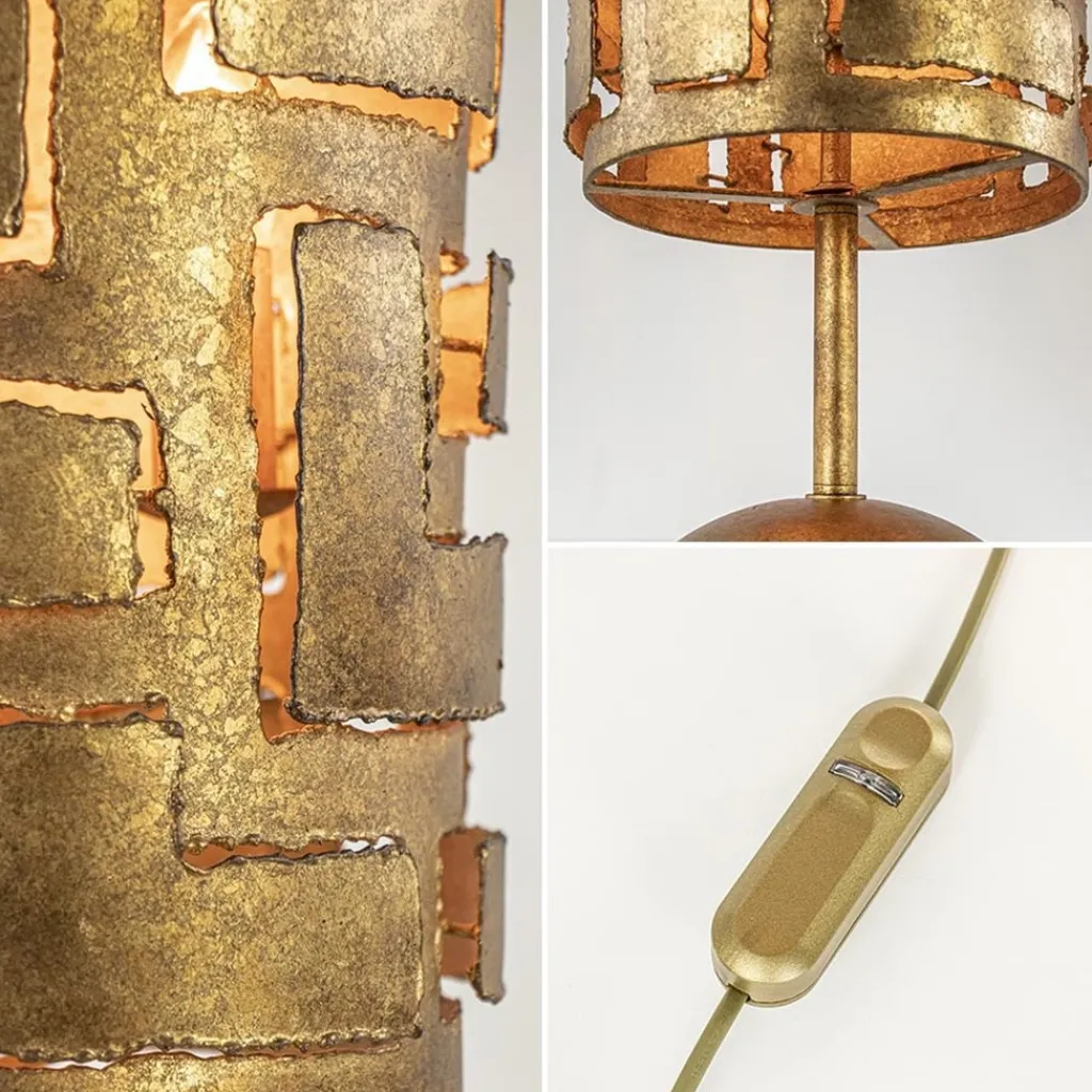 Straluma Brons metalen tafellamp inclusief dimmer> Tafellampen|Decoratieve Verlichting