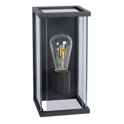 Straluma Buitenlamp antraciet/glas met bewegingssensor IP54> Buitenlampen|Halverlichting