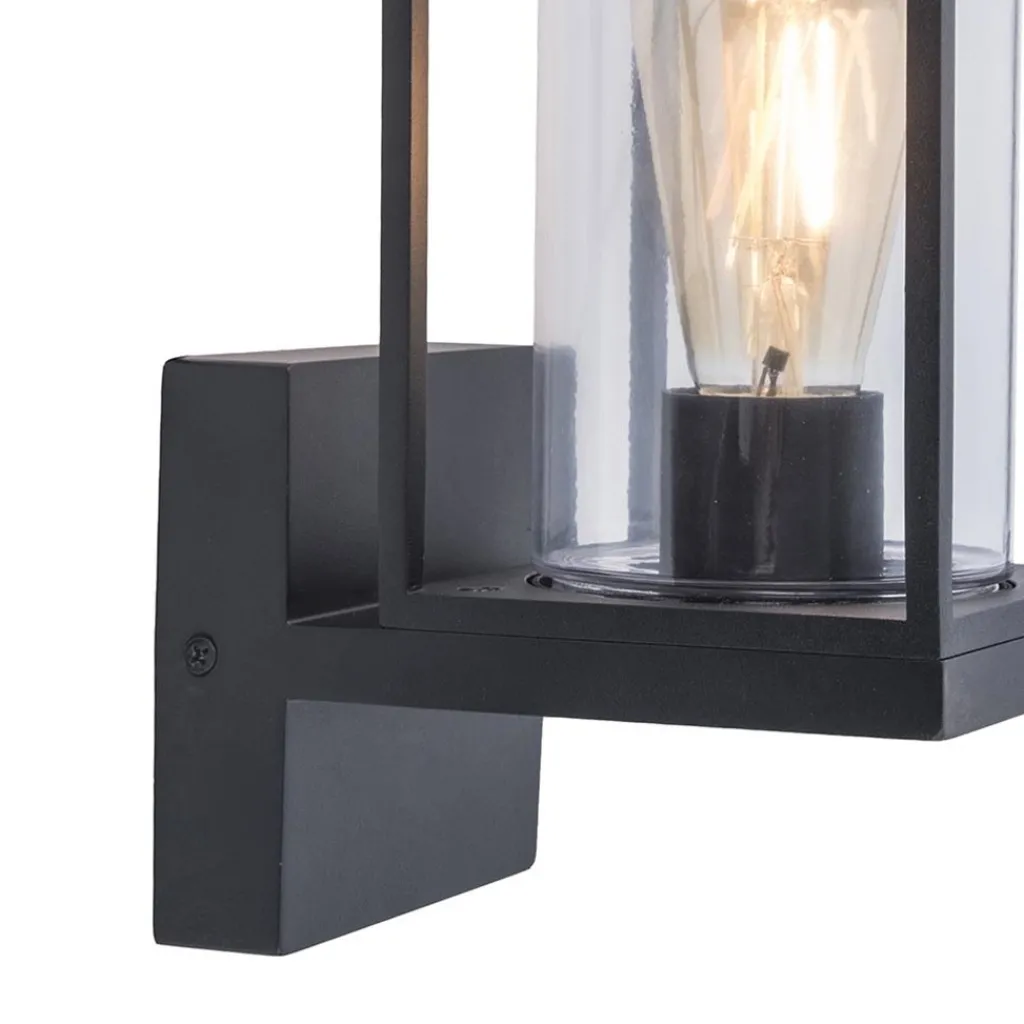 Straluma Buitenlamp Flair lantaarn op voet zwart IP44> Wandlampen|Buitenlampen