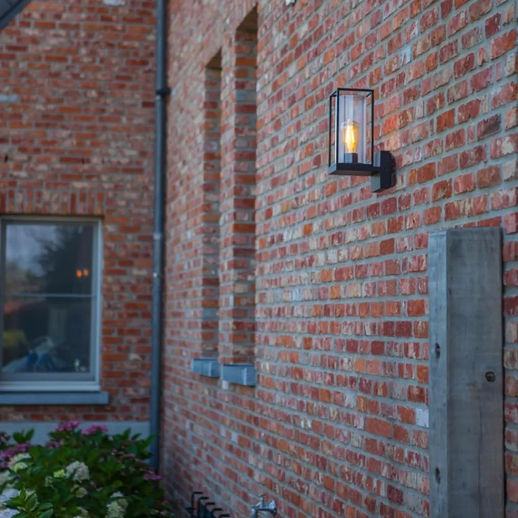 Straluma Buitenlamp Flair lantaarn op voet zwart IP44> Wandlampen|Buitenlampen