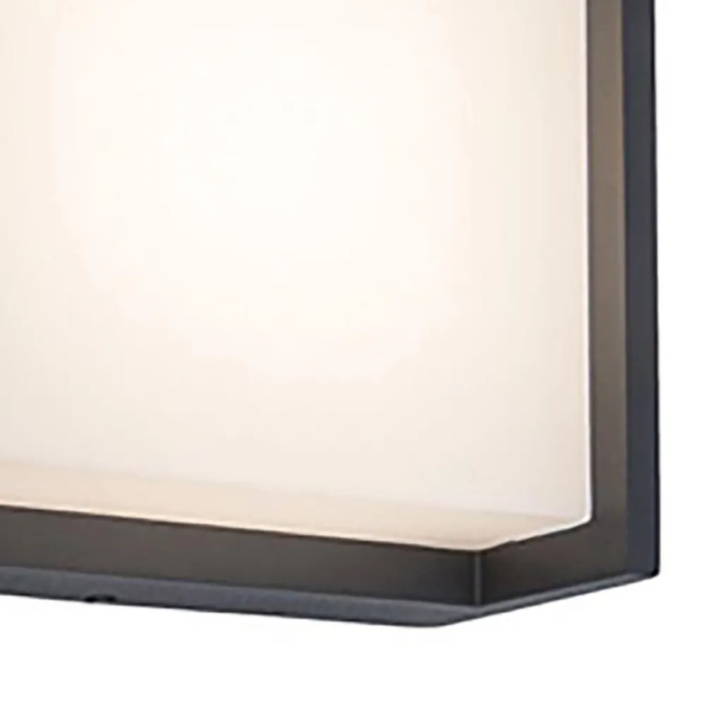 Straluma Buitenlamp LED wand vierkant donker grijs IP54> Wandlampen|Buitenlampen