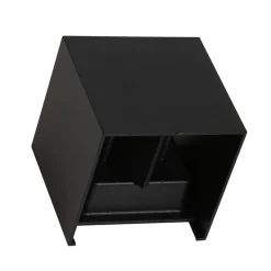 Straluma Buitenlamp Logan zwart + sch.sensor IP54> Wandlampen|Buitenlampen