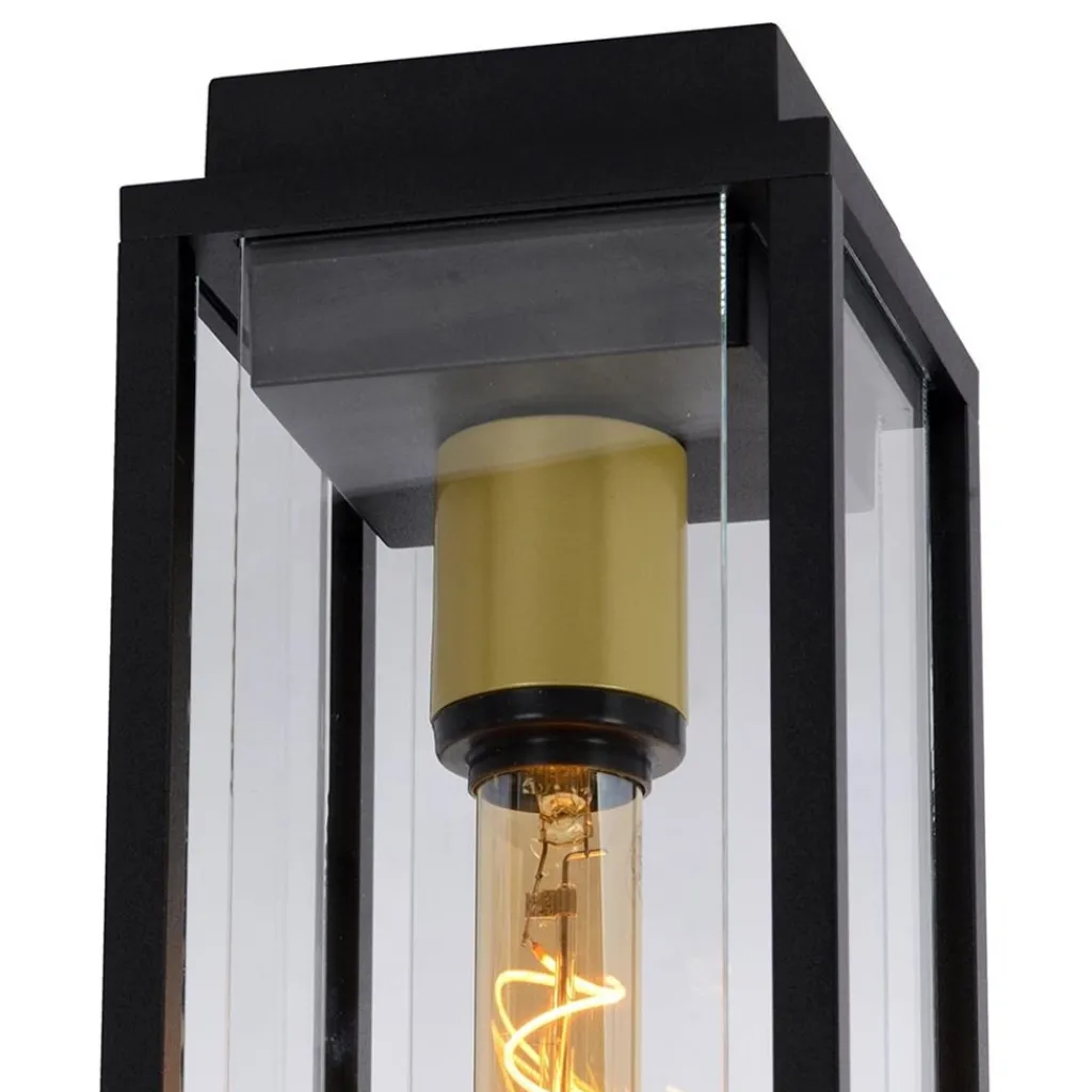 Straluma Buitenlamp plafond zwart met goud IP54> Buitenlampen