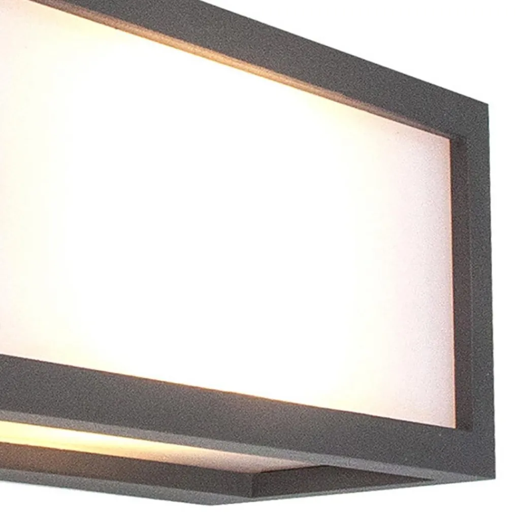 Straluma Buitenlamp Utah antraciet e27 IP65> Wandlampen|Buitenlampen