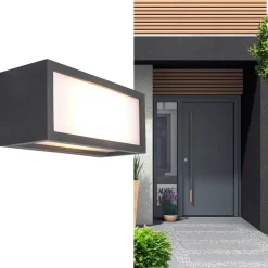 Straluma Buitenlamp Utah antraciet e27 IP65><noscript><img width=