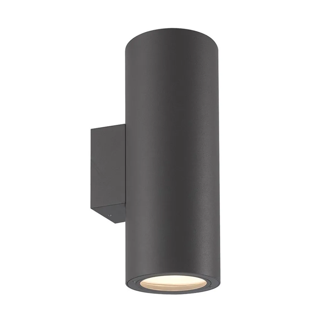 Straluma Buitenlamp Vulcano wand grafiet IP65> Wandlampen|Buitenlampen
