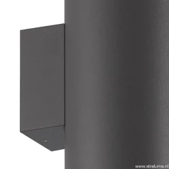 Straluma Buitenlamp Vulcano wand grafiet IP65><noscript><img width=
