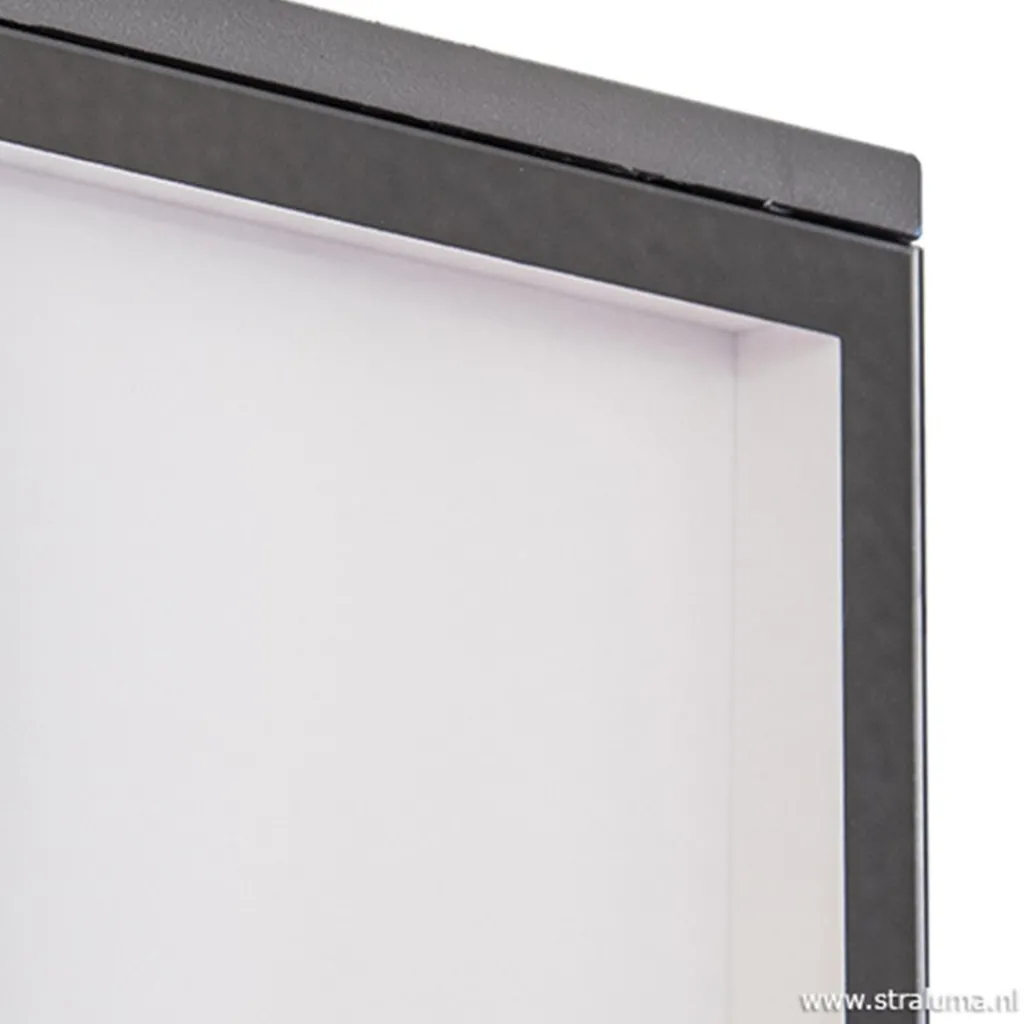 Straluma Buitenlamp wand rechthoek antraciet IP54> Wandlampen|Buitenlampen