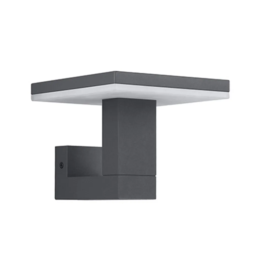 Straluma Buitenlamp-wandlamp antraciet square> Wandlampen|Buitenlampen