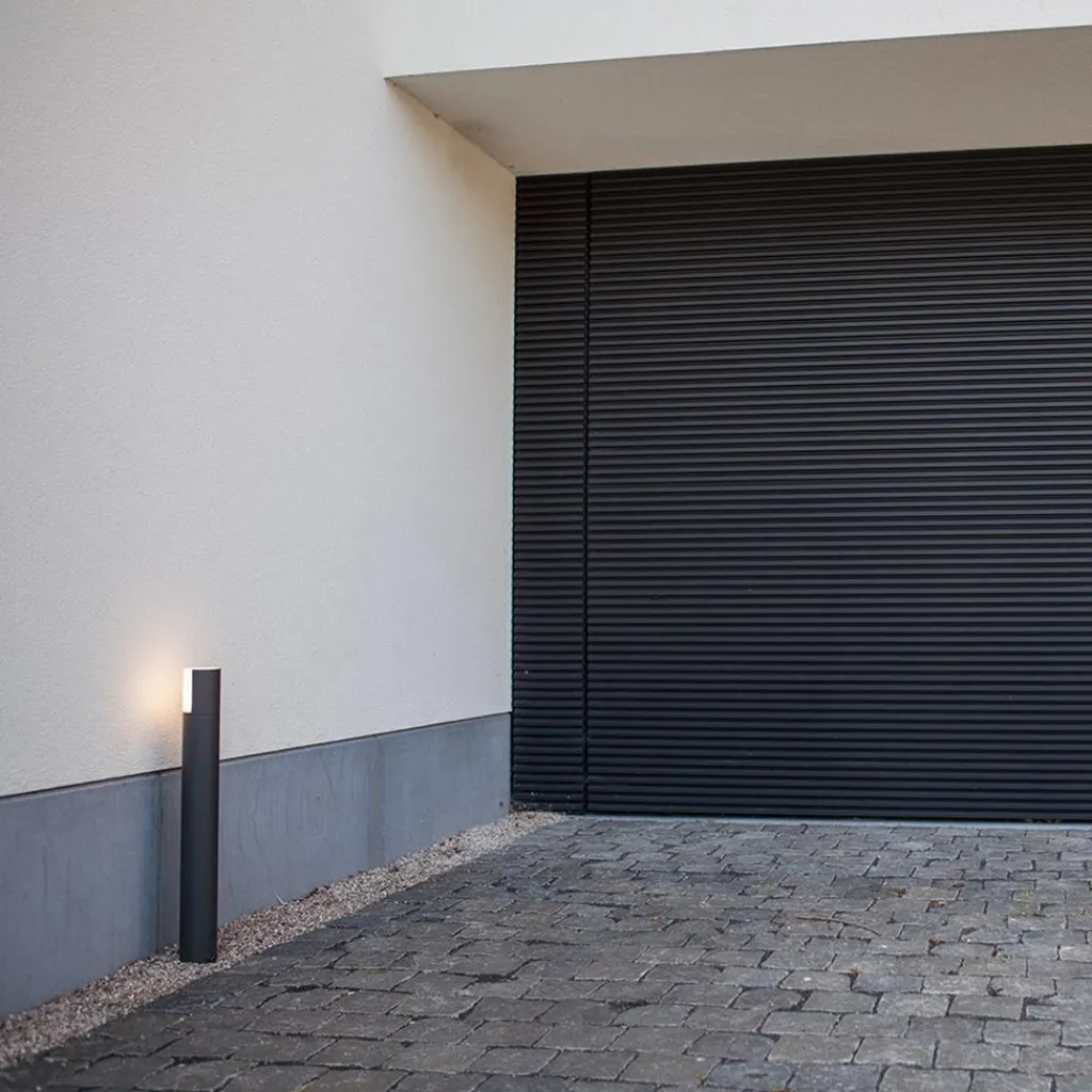 Straluma Buitenpaal grijs cilinder draaibaar IP54> Buitenlampen