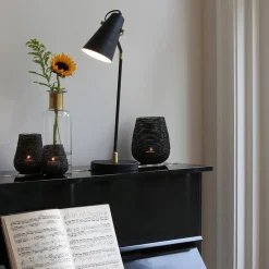 Straluma Bureaulamp Barre zwart/matgoud></noscript> Bureaulampen|Light and Living