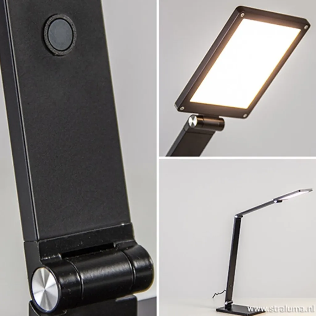 Straluma Burolamp Galaxy zwart 3-step dimmer> Tafellampen|Bureaulampen