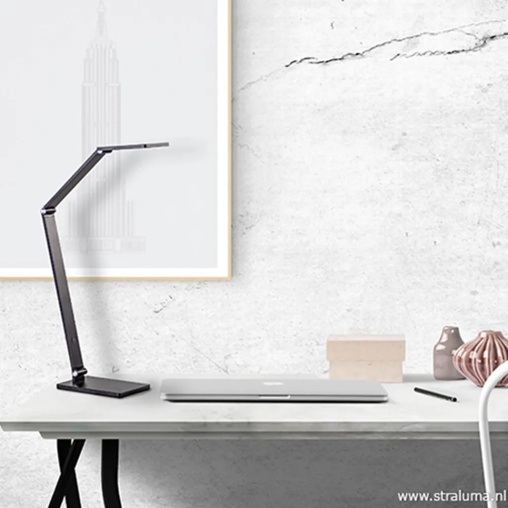 Straluma Burolamp Galaxy zwart 3-step dimmer> Tafellampen|Bureaulampen