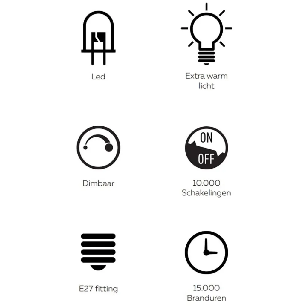 Straluma Calex Colors Elegance Boden zwart dimbaar> Calex|Industriële Verlichting