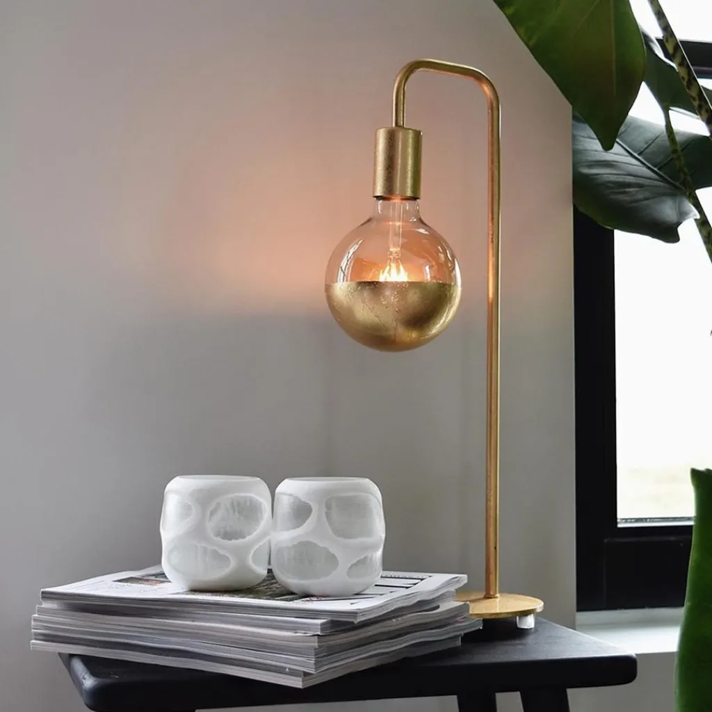 Straluma Calex globe e27 125 kopspiegel goud dimbaar> Calex|Lifestyle Verlichting
