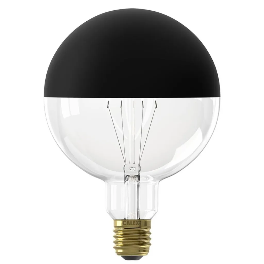 Straluma Calex LED G125 kopspiegel zwart dimbaar> Calex