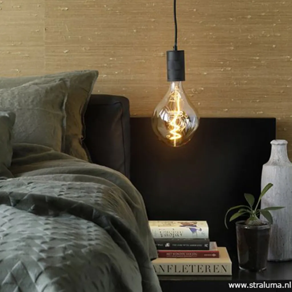 Straluma Calex Organic led lamp gold e27> Slaapkamerlampen|Keukenverlichting