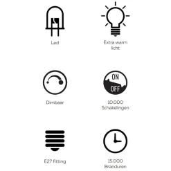 Straluma Calex Organic Neo champagne dimbaar><noscript><img width=