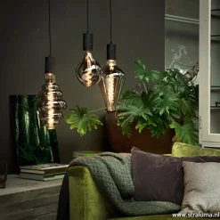 Straluma Calex Retro pendel 1.5m e27 zwart></noscript> Hanglampen|Calex