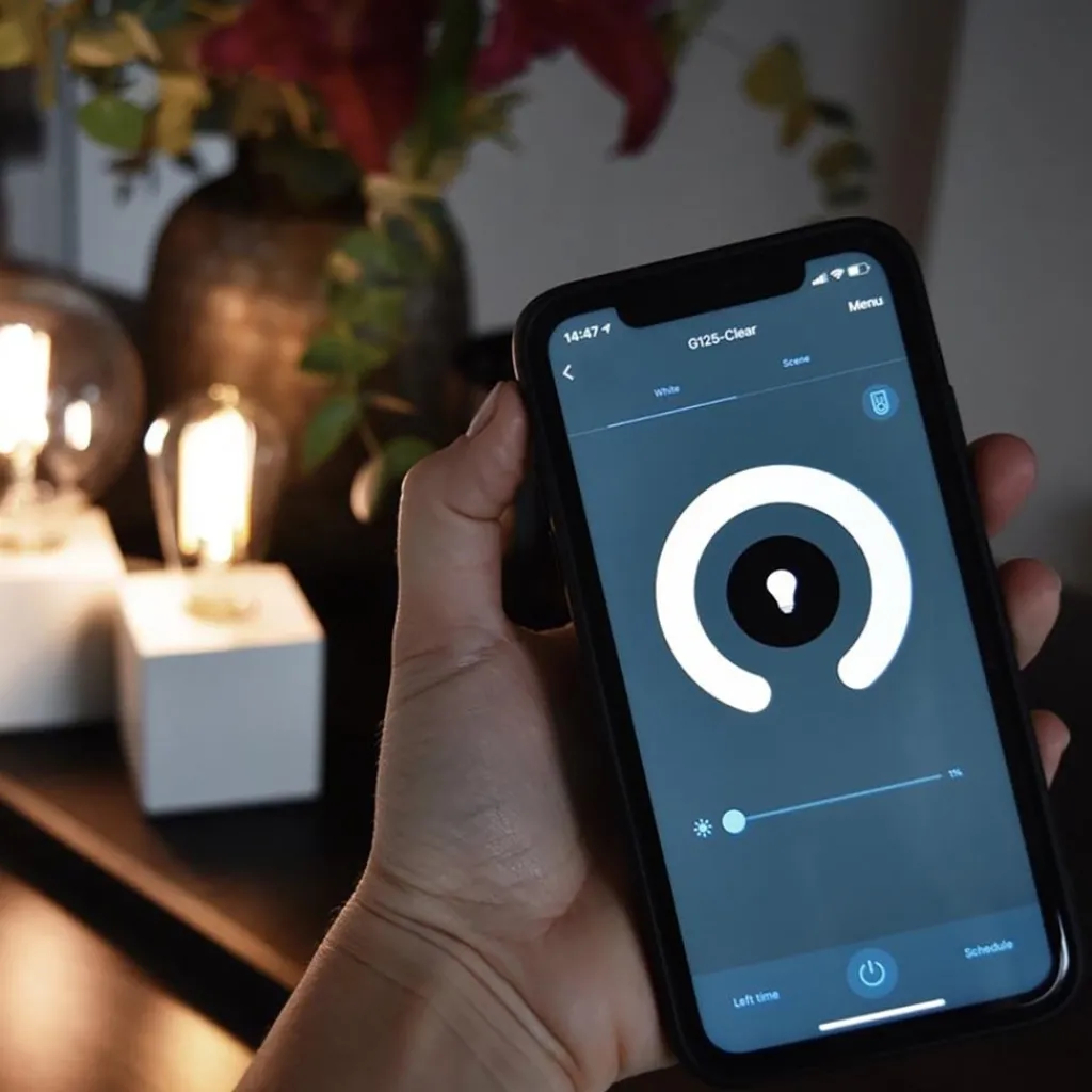 Straluma Calex Smart Full Glass Kogel P45 Gold> Smart lampen|Calex