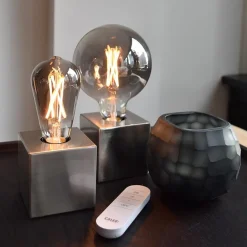 Straluma Calex Smart Home E27 Globe LED filament smoke G125><noscript><img width=
