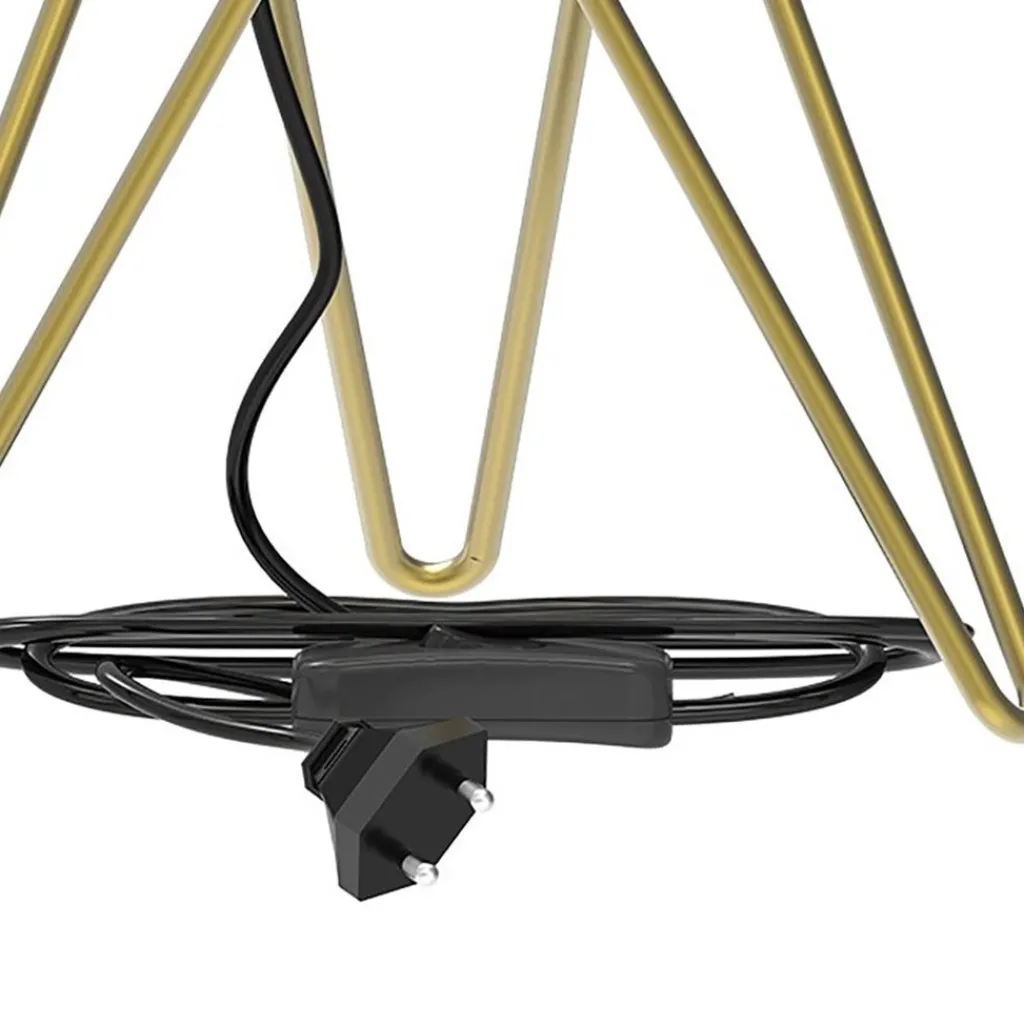 Straluma Calex tafelarmatuur driepoot goud E27> Tafellampen|Calex