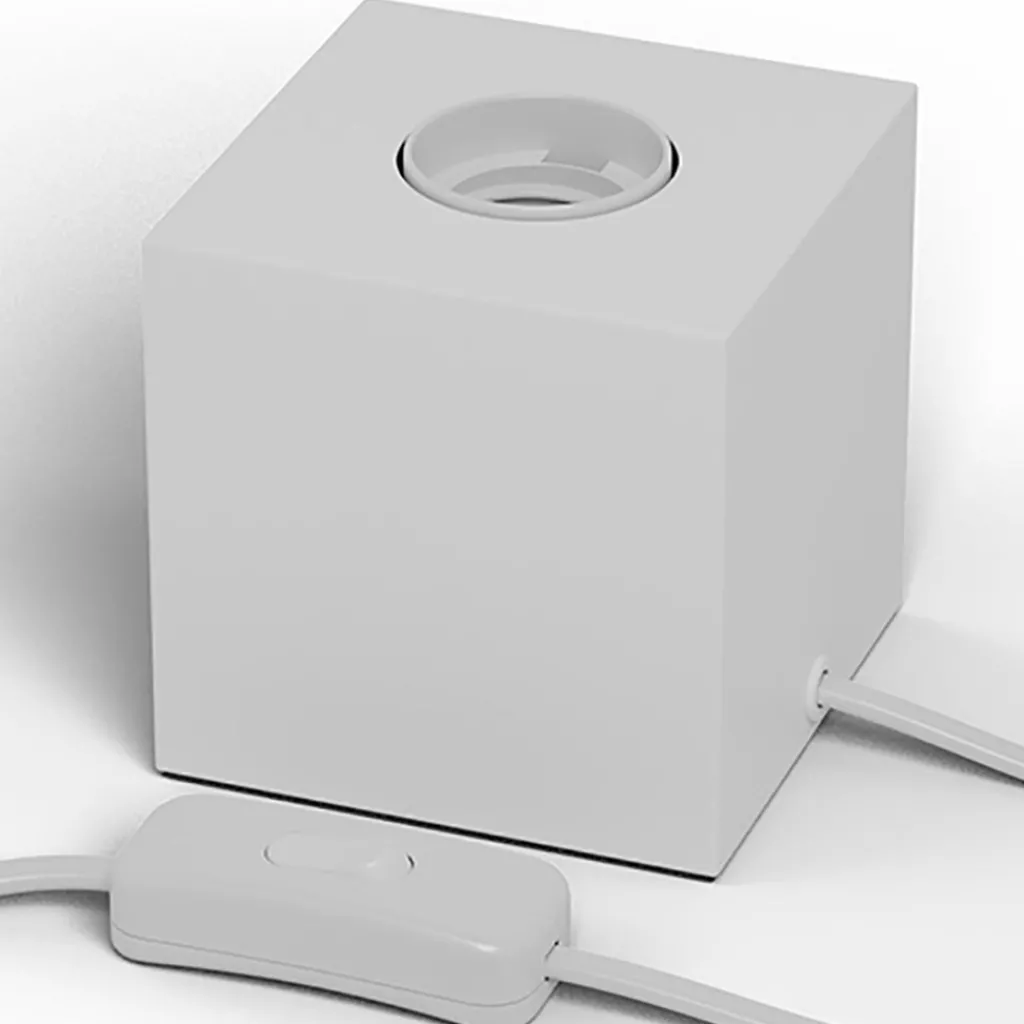 Straluma Calex tafelarmatuur kubus mat wit> Tafellampen|Calex