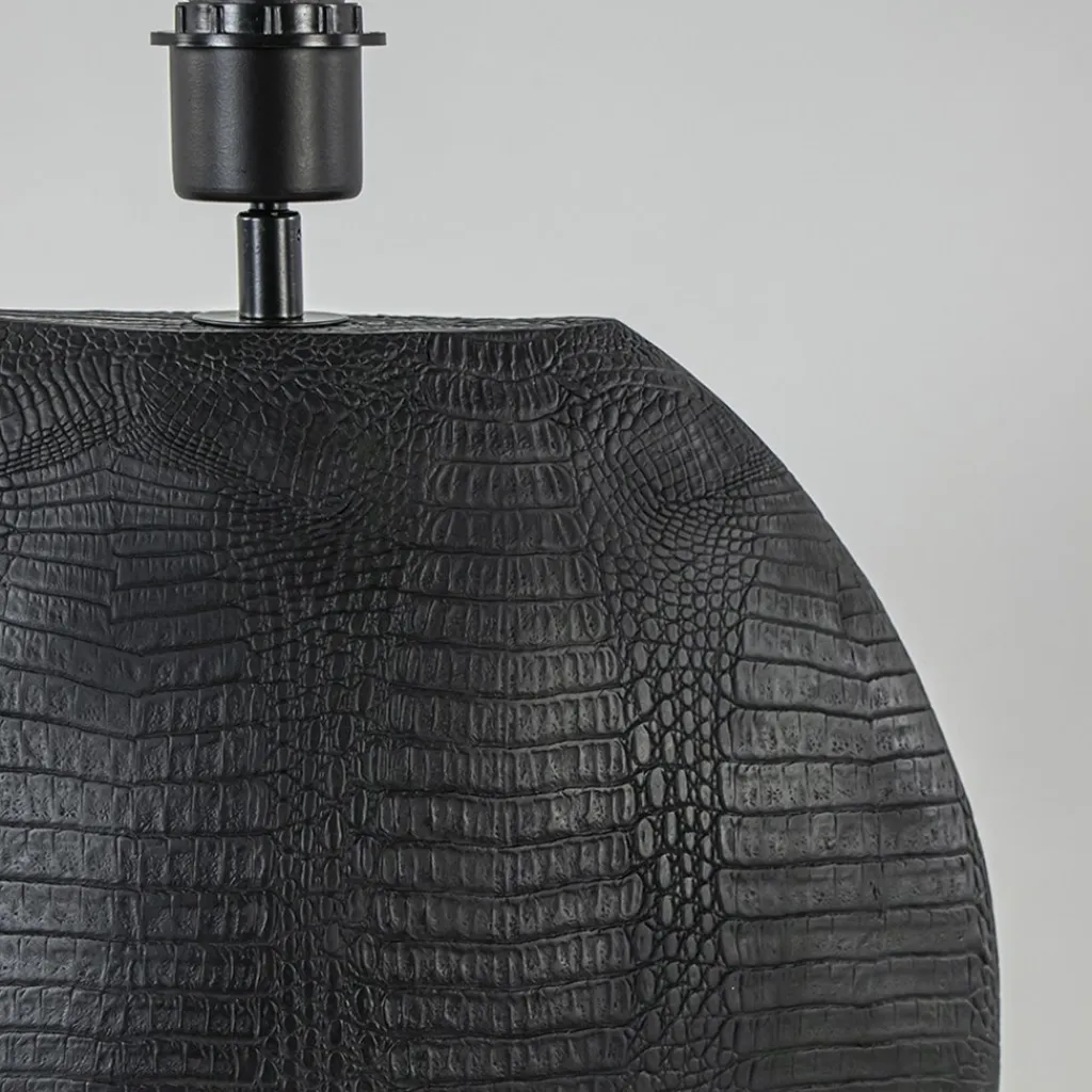 Straluma Chique lampvoet Skeld mat zwart exclusief kap> Lampenvoeten|Light and Living