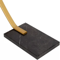 Straluma Chique LED vloerlamp goud met zwart marmer><noscript><img width=