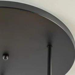 Straluma Chique 3-lichts plafondlamp zwart met goud glas></noscript> Klassieke Verlichting|Woonkamerlampen