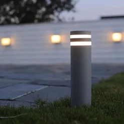 Straluma Cilinder buitenlamp paal donker grijs GU10></noscript> Buitenlampen|Moderne Verlichting