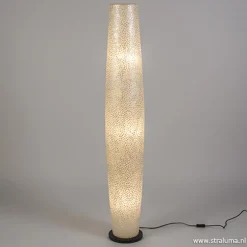 Straluma Decoratieve schelpen vloerlamp zuil> Schelpenlampen|Decoratieve Verlichting