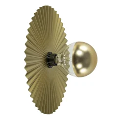 Straluma Decoratieve wand/plafondlamp goud met zwart> Plafondlampen|Wandlampen