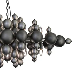 Straluma Design hanglamp Blow ovaal industrial dark> Eettafellampen|Videverlichting