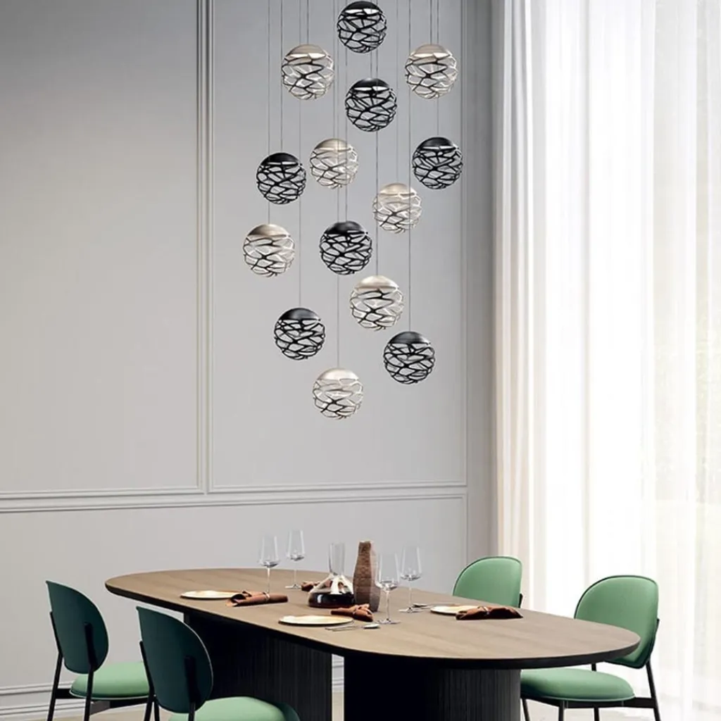 Straluma Design hanglamp Kelly cluster LED champagne> Hanglampen|Videverlichting